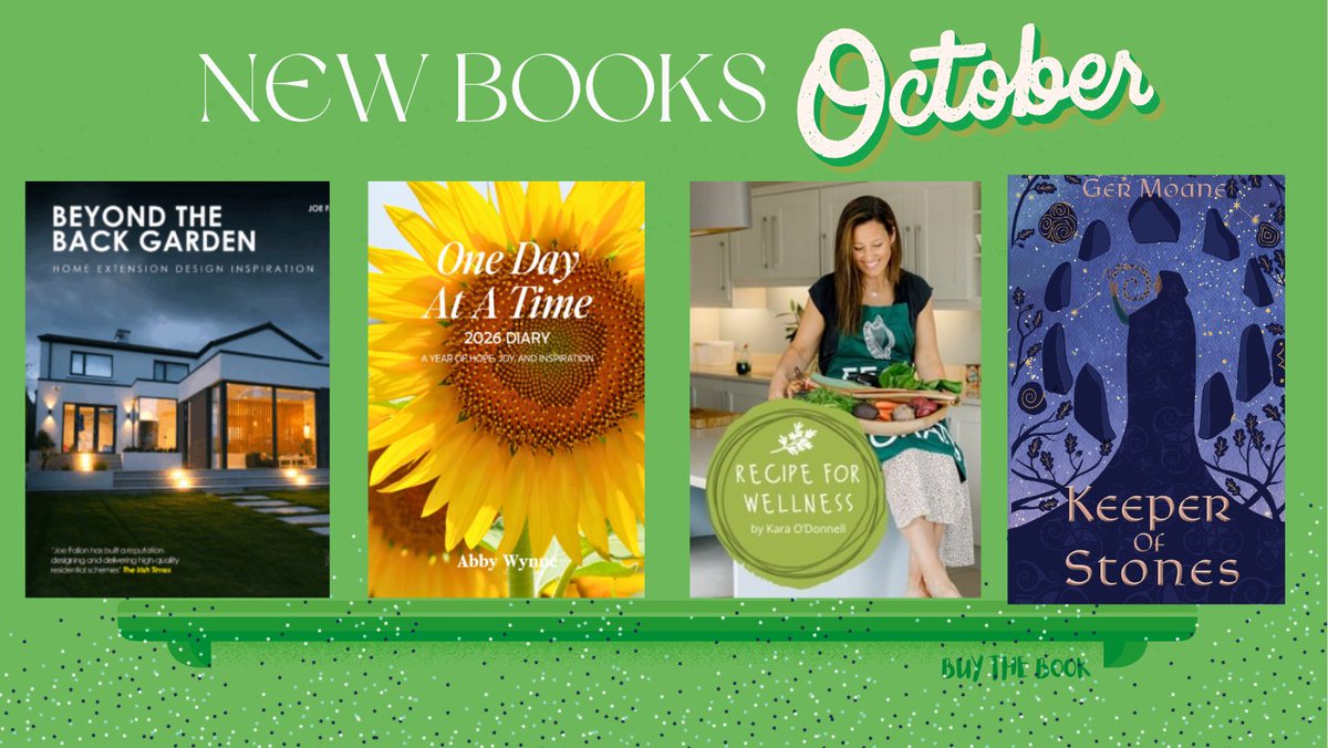 We have a great new selection of books 📚 by Irish Authors☘️ this October  

buythebook.ie/product-catego…

#newreleases #newbooks #readingcommunity #AuthorsOfTwitter #irishauthors #irishowned #authorcommunity #booktwt #BookTwitter #bookrecs #BookShelf #BooksAsAGift