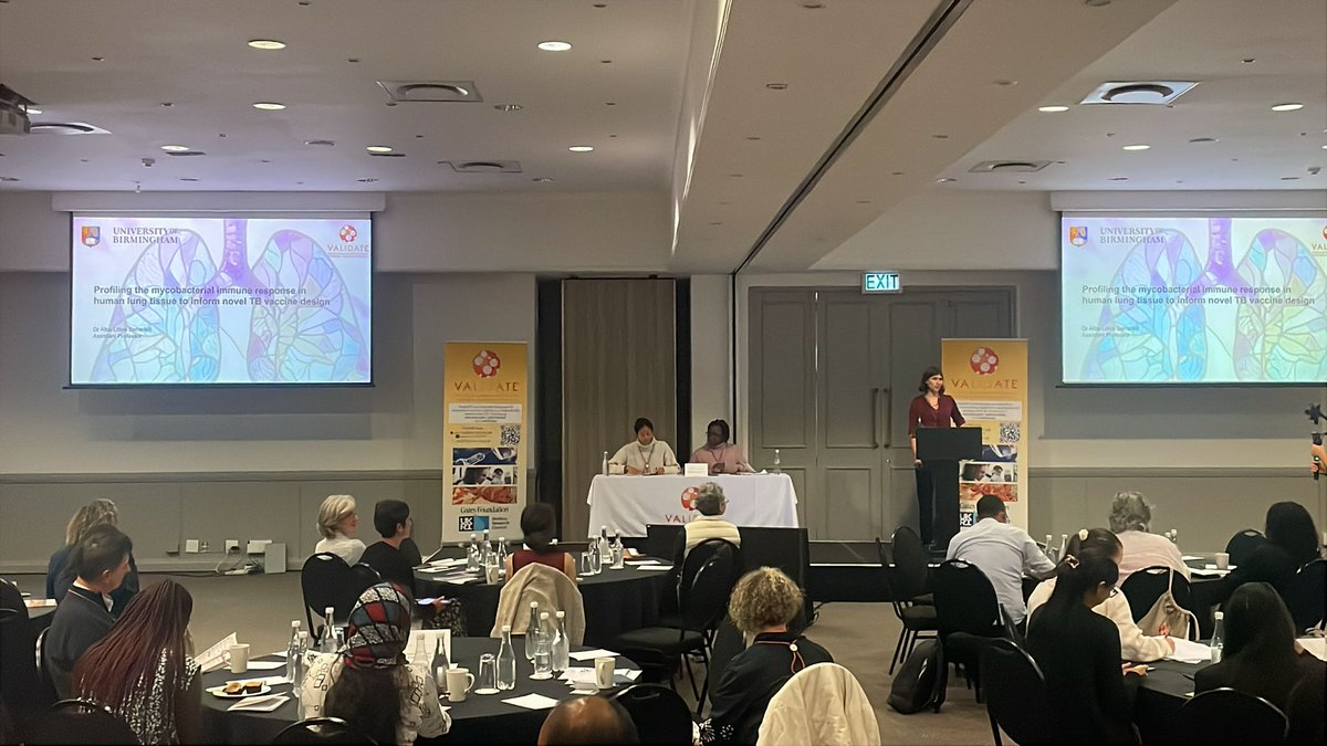 Speaking now at #VALIDATE2025 - Alba Llibre Serradell on profiling TB immune responses in lung tissue to guide vaccine design.
