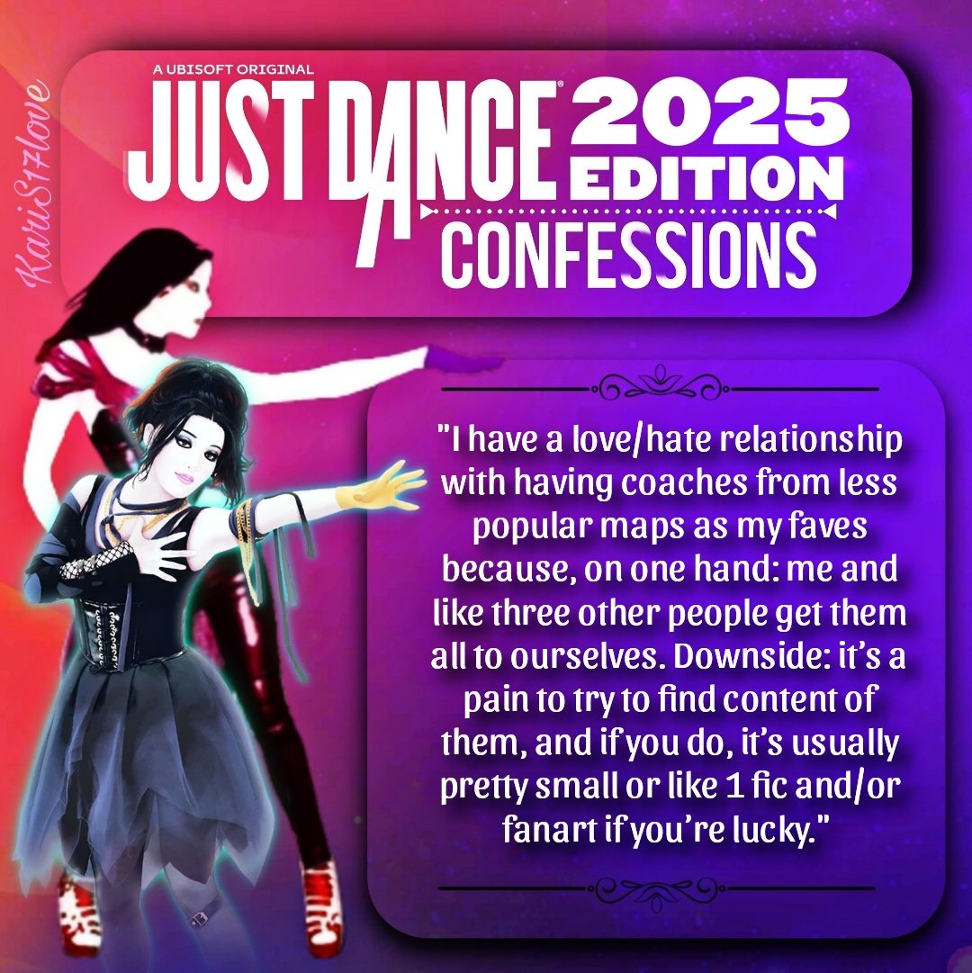 KariS17love's tweet image. 𝕵𝖚𝖘𝖙 𝕯𝖆𝖓𝖈𝖊 𝕮𝖔𝖓𝖋𝖊𝖘𝖘𝖎𝖔𝖓𝖘!

| Confession: anonymous 
Do you have a request? dm me! &amp;lt;3

#justdance #justdance2025 #confessions #jdconfession #justdance2026