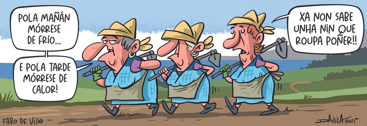 FansLuisDavila's tweet image. Como vos vai a vós coa roupa?
#OTempo #Roupa
#HumorGalego #Davila
⬇️ 𝐌𝐚́𝐢𝐬 𝐡𝐮𝐦𝐨𝐫 𝐞𝐧 𝗜𝗡𝗦𝗧𝗔𝗚𝗥𝗔𝗠 ⬇️ 
instagram.com/fans_de_luis_d…
farodevigo.es/opinion/humor