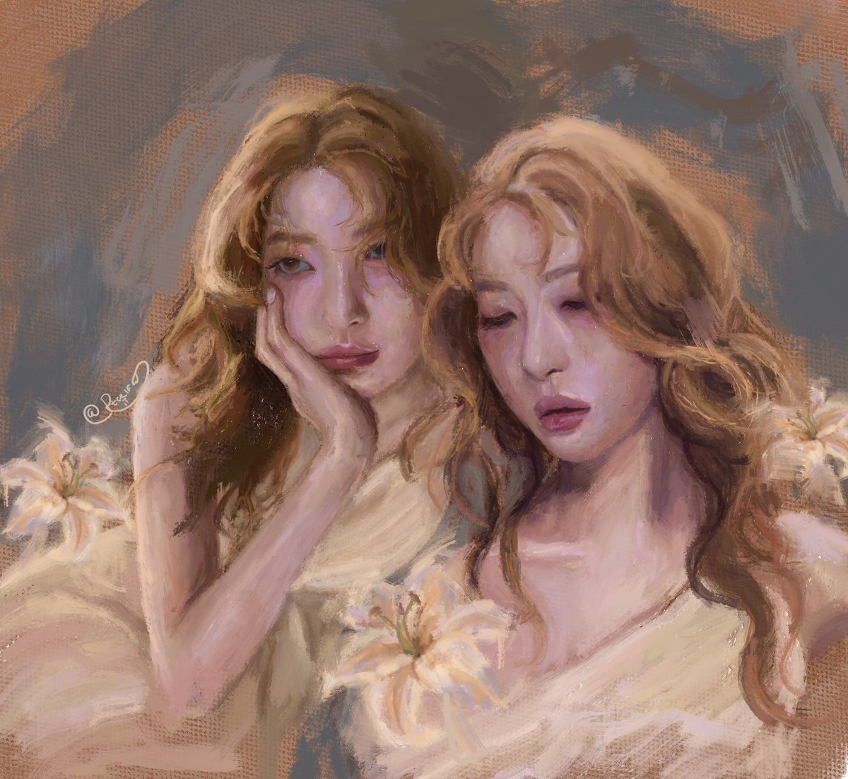 rtcelf's tweet image. #redvelvet #seulgi #digitalpainting