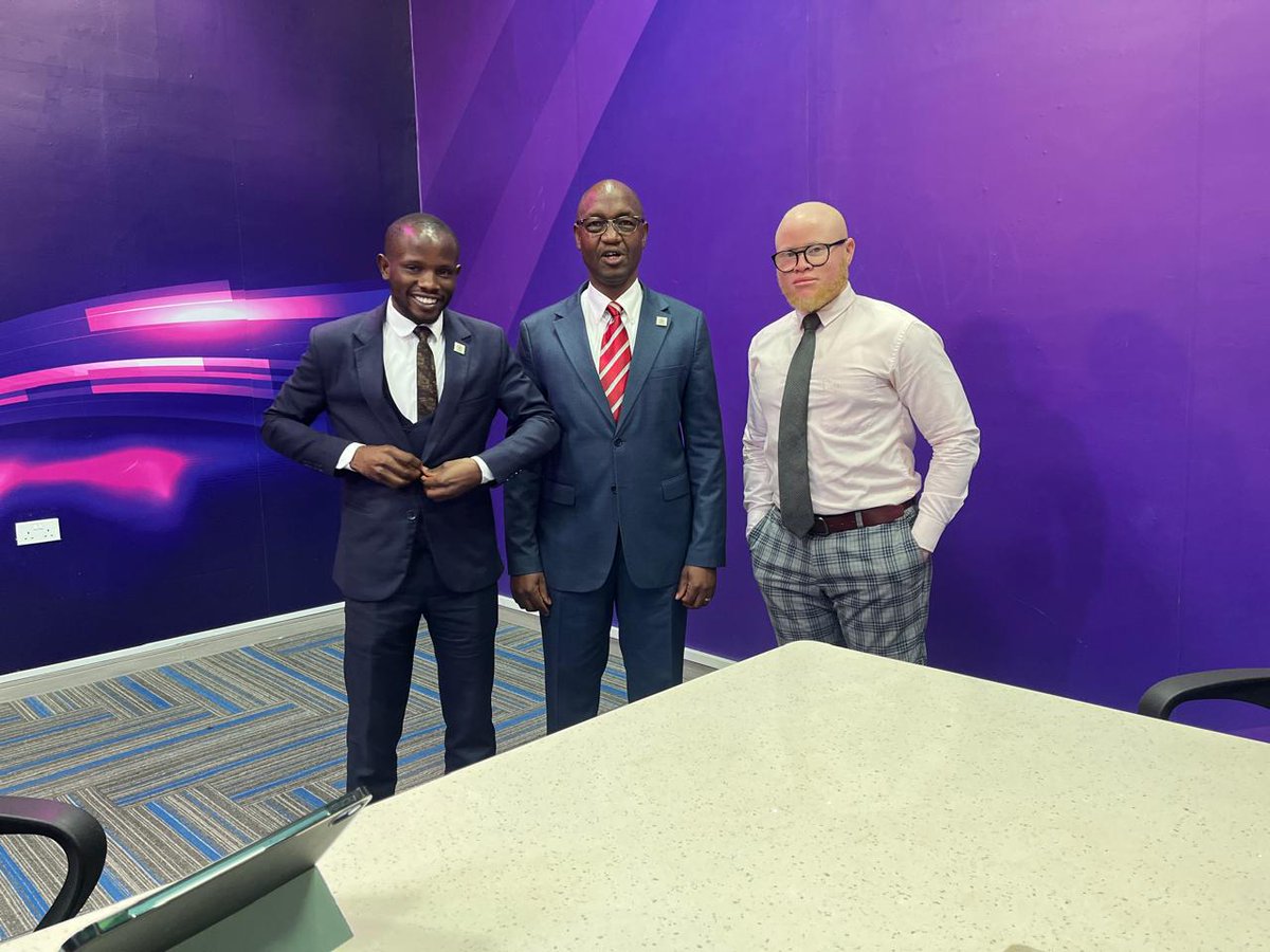 Earlier today, <a href="/CoopVarsityKE/">The Co-operative University of Kenya (CUK)</a>'s Registrar (Academic, Co-operative Development, Research, and Innovation) was hosted by Alan Herbert of <a href="/SignsTvKenya/">Signs TV Kenya</a> for a Breakfast Show, which placed the University at a significant opportunity for brand visibility and positioning as espoused in