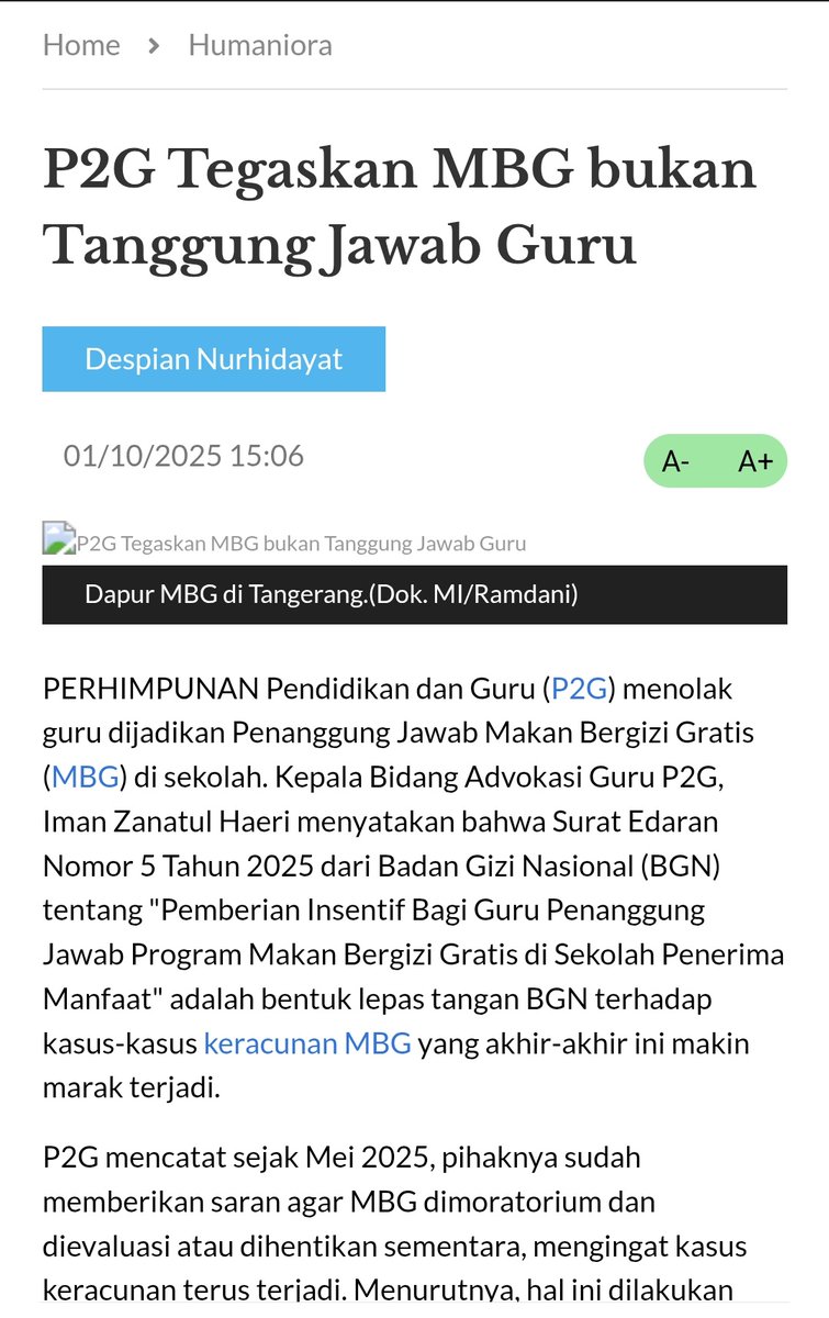 P2G - Perhimpunan Pendidikan dan Guru tweet media