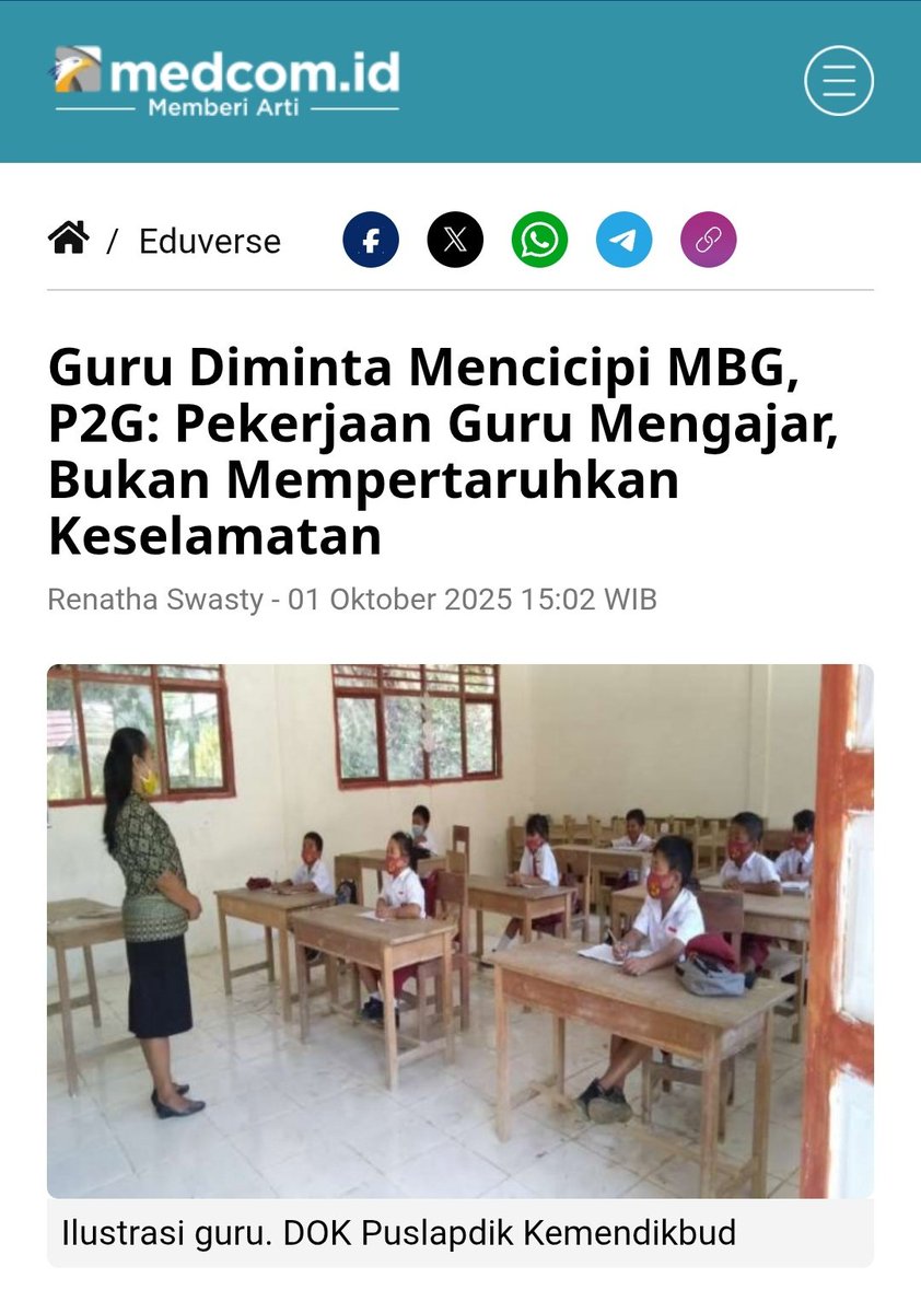 P2G - Perhimpunan Pendidikan dan Guru tweet media