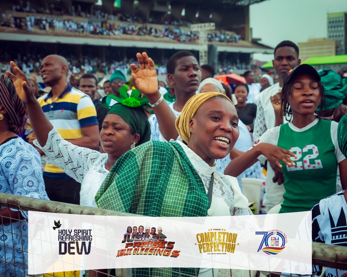 FoursquareNigr's tweet photo. When praise and worship goes up, blessings comes down
#HSRD #HolySpiritRefreshingDew #JubileeBlessings
#TBS
#FoursquareNG https://t.co/IpxX83VAoI