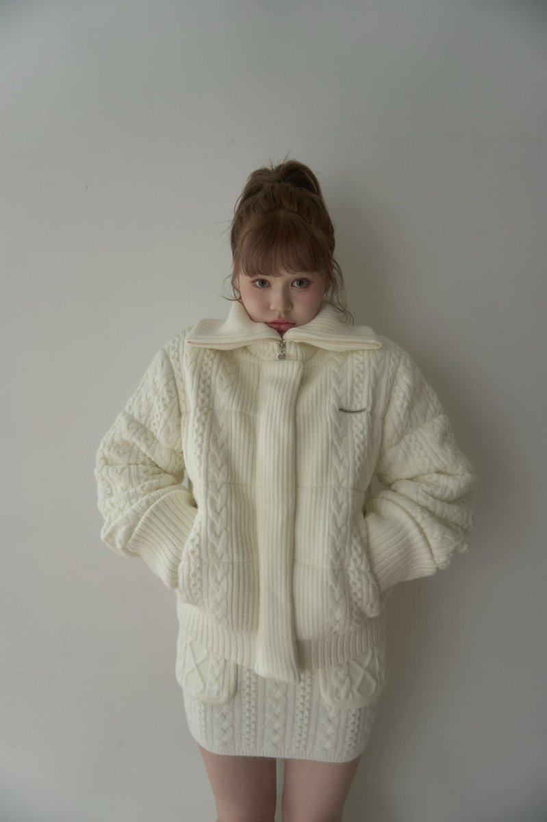 andmary Mary quilting jacket ホワイト ANDMARY】Mary quilting jacket