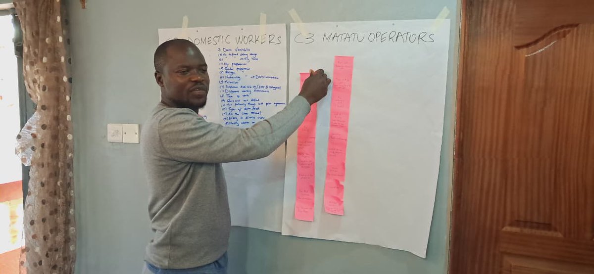 HakiDataLab's tweet image. Informal workers discussing risks that face them in their day to day work. #NumbersInAction 
@data4change @siasaplace @MageuziHub @DavisTafari01 @UhaiWetu