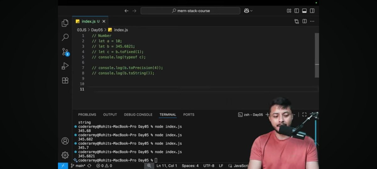 Pawan_5564's tweet image. 🧑‍💻Day 20 — JavaScript Numbers &amp;amp; Math

• toFixed(), toPrecision(), toString()
• Primitives → compared by value
• Non-primitives → compared by reference
• Math.abs(), ceil(), floor(), max(), random()
⚠️ Math.random() not secure to generate OTP

#JavaScript #DefenceChallenge