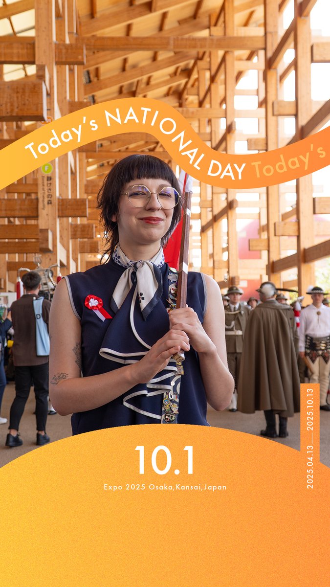 大阪・関西万博 非売品 ポーランド ノート 本皮 ナショナルデー ◤Today's NATIONAL DAY -10.01-◢ 今日の #大阪・関西万博 をご紹介