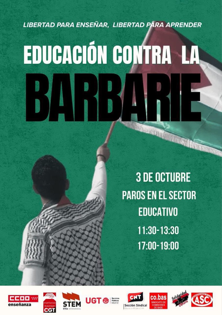 Marea Verde Madrid ¡#MatricúlateEnLaPública! tweet media