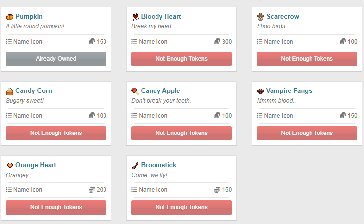 🎃Our site &amp; token shop have been updated for October! Stock up on some spooky icons and treat yourself to some Halloween VIP!🎃
🔗habboquests.co/shop