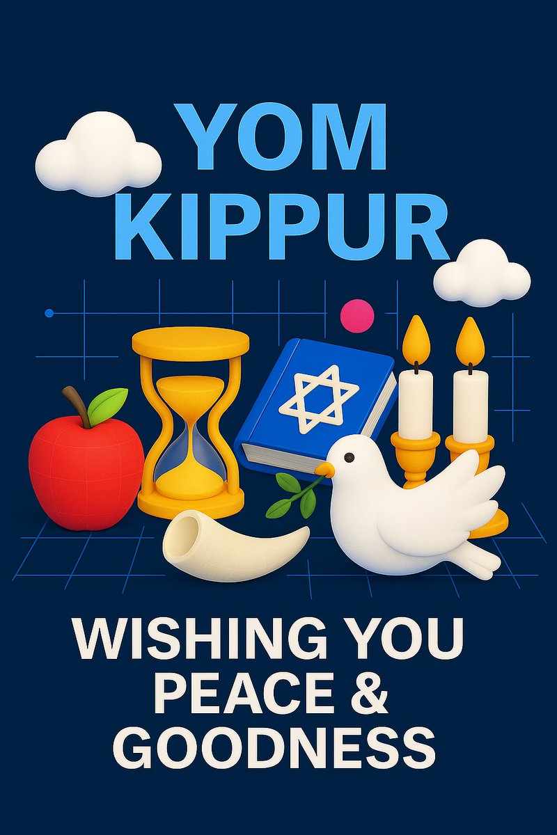 spacial_ai's tweet image. Wishing all who observe a meaningful day of reflection and an easy fast. May you be sealed in the Book of Life for a year of peace and health.

G&apos;mar Chatima Tova.

#YomKippur #GmarChatimaTova #Spacial