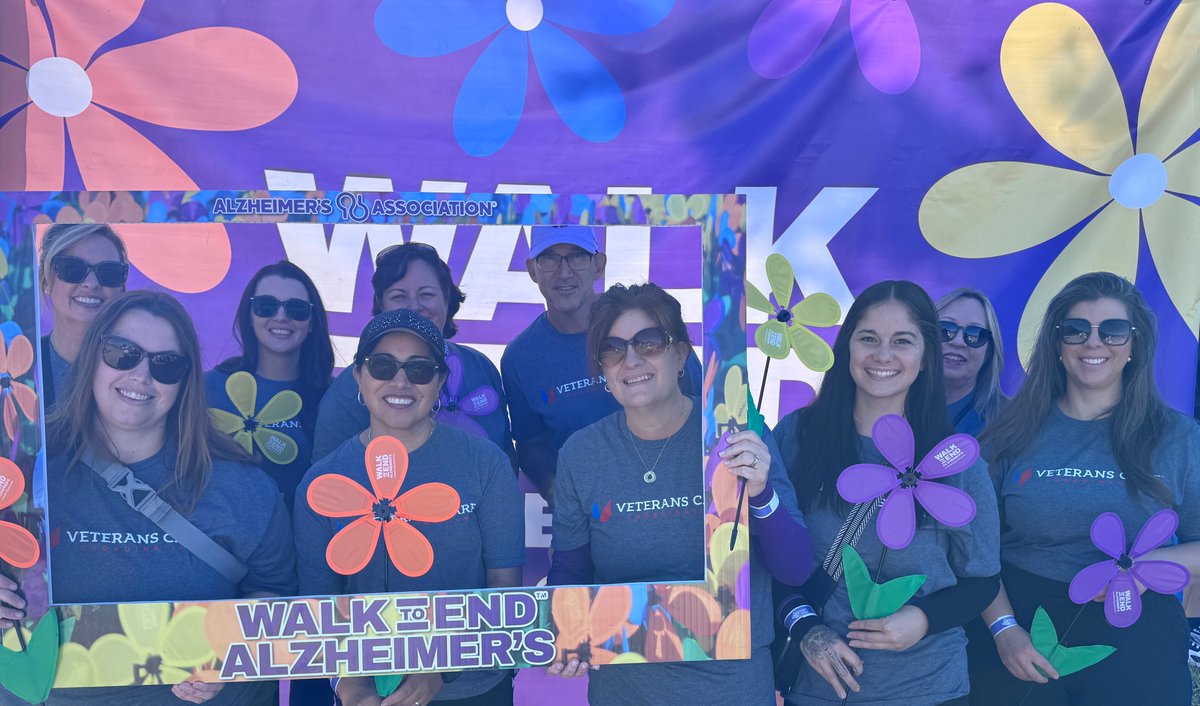 VetsCare's tweet photo. The VCC team Walked to End Alzheimer's last Saturday. Our team proudly walked alongside 1,744 participants to help raise $283,362.
#VeteransCareCoordination #HelpingVeterans #VeteranSupport #TeamVCC #VCC #Alzheimers #GiveBack #ENDALZ #takeaction #ServingOthers https://t.co/qq2J1if8l6
