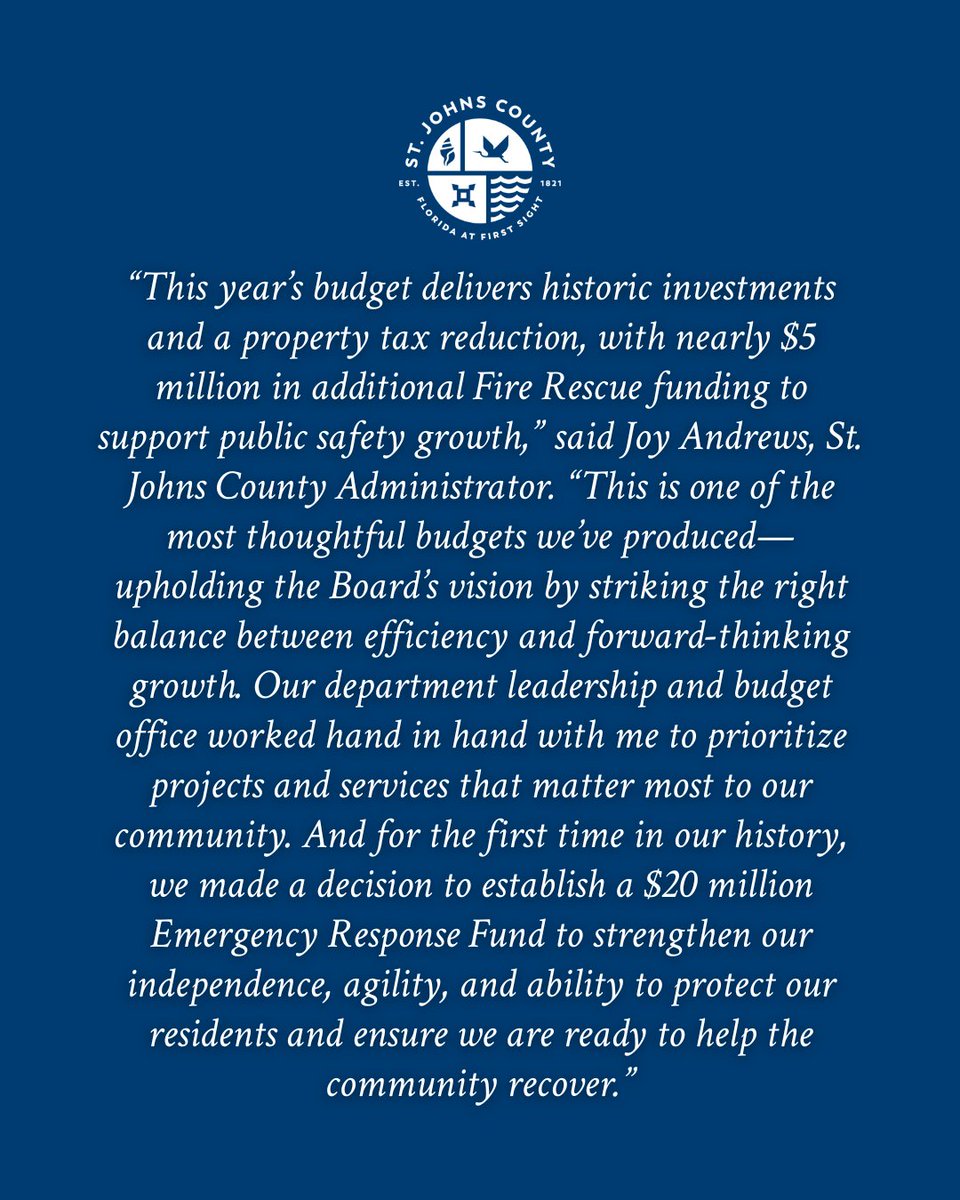 St. Johns County tweet media