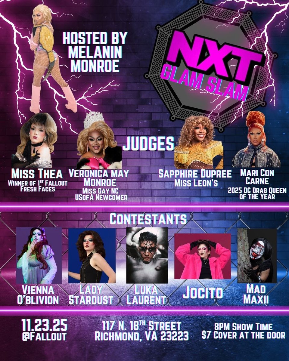 Can’t wait to crown our first NXT champion! Pull up on us to find out who wins!

Also get into the judges lineup 🙂‍↔️