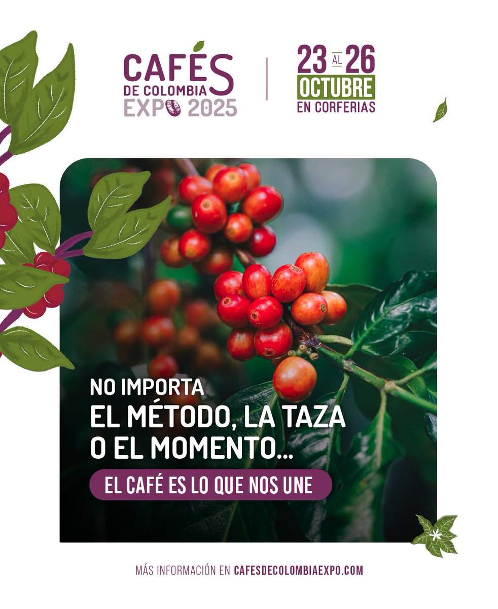 No importa si lo disfrutas en prensa francesa, espresso, V60, moka o ese tinto de la tarde. 

Hoy, en el Día Internacional del Café, celebramos que cada preparación tiene su magia, pero todas comparten lo mismo: el inigualable sabor de lo nuestro. 

Más información en