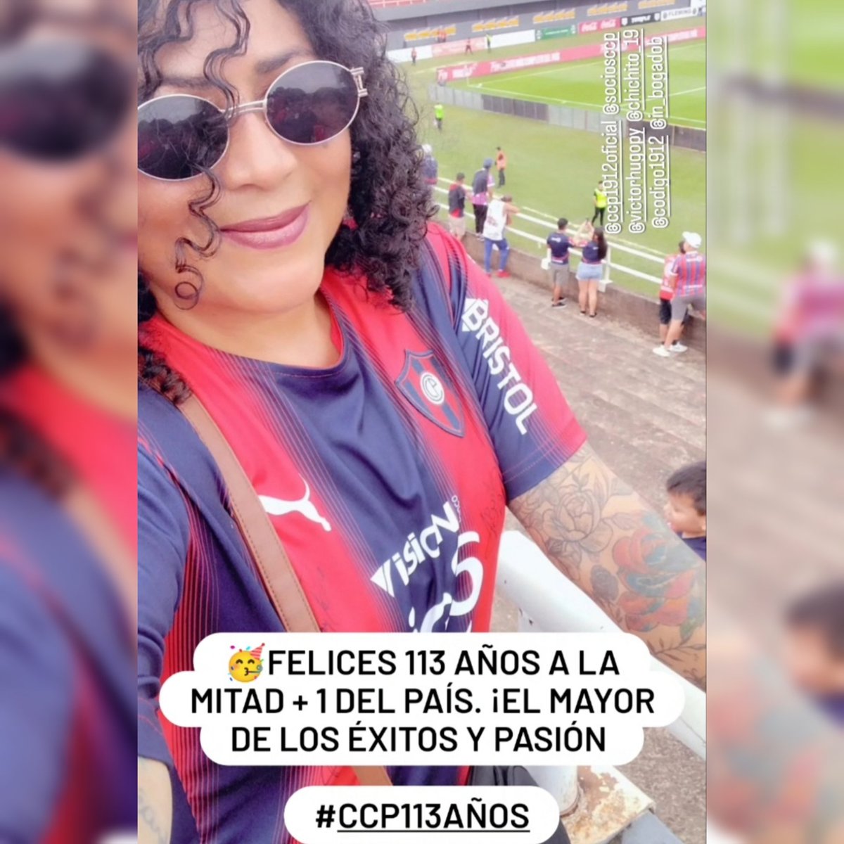 Debora36891007's tweet photo. 🔵🔴¡¡¡Arriba la muchachada y la hinchada del Gran Ciclón, que defiende los colores azul y grana por tradición!!!🔵🔴

🥳Felices 113 años a La Mitad + 1 del país. ¡El mayor de los éxitos  y pasion❤️💙💥

#CCP113años https://t.co/mum5mpVuFb