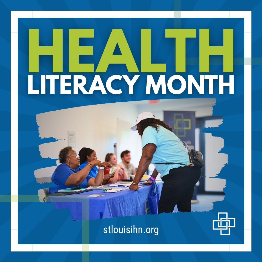 STL_IHN's tweet photo. October is #HealthLiteracyMonth!
IHN's #CommunityOutreach Team helps neighbors find #healthcareresources, supports #justiceinvolved individuals, and connects families to #healthinsurance coverage.

Learn more about our work: https://t.co/Hjt8V8M9EF

#CommunityHealth #IHNCommunity https://t.co/u9EUYCjrYA
