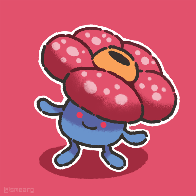 smearg's tweet photo. sweet lil vileplume 🌸✨ https://t.co/pspL15Z9zw