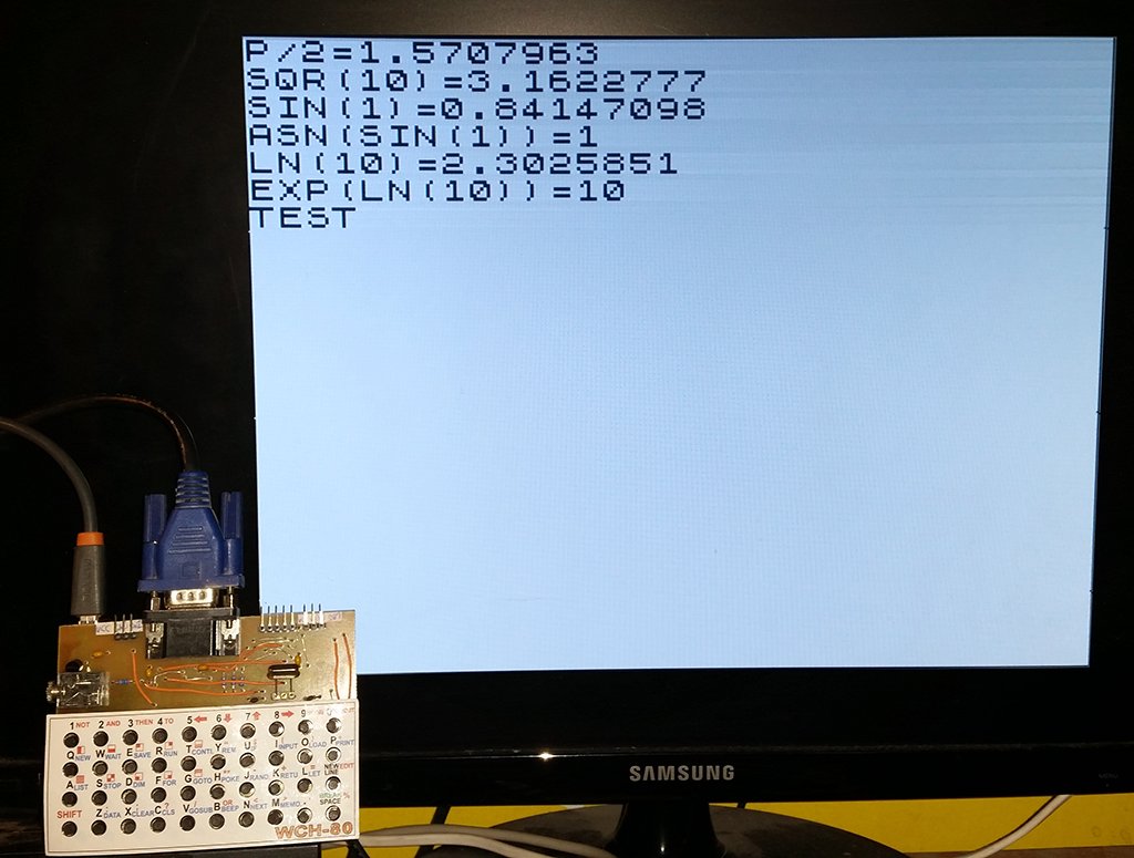 NemecekPanda38's tweet image. #WCH81, ZX81-Color clone: 40-bit floating-point math seems to be written and fully functional. It was difficult to get math working because without functional math it was not possible to do check dumps of the math registers. It was like a black box that you couldn&apos;t see into. 🫤