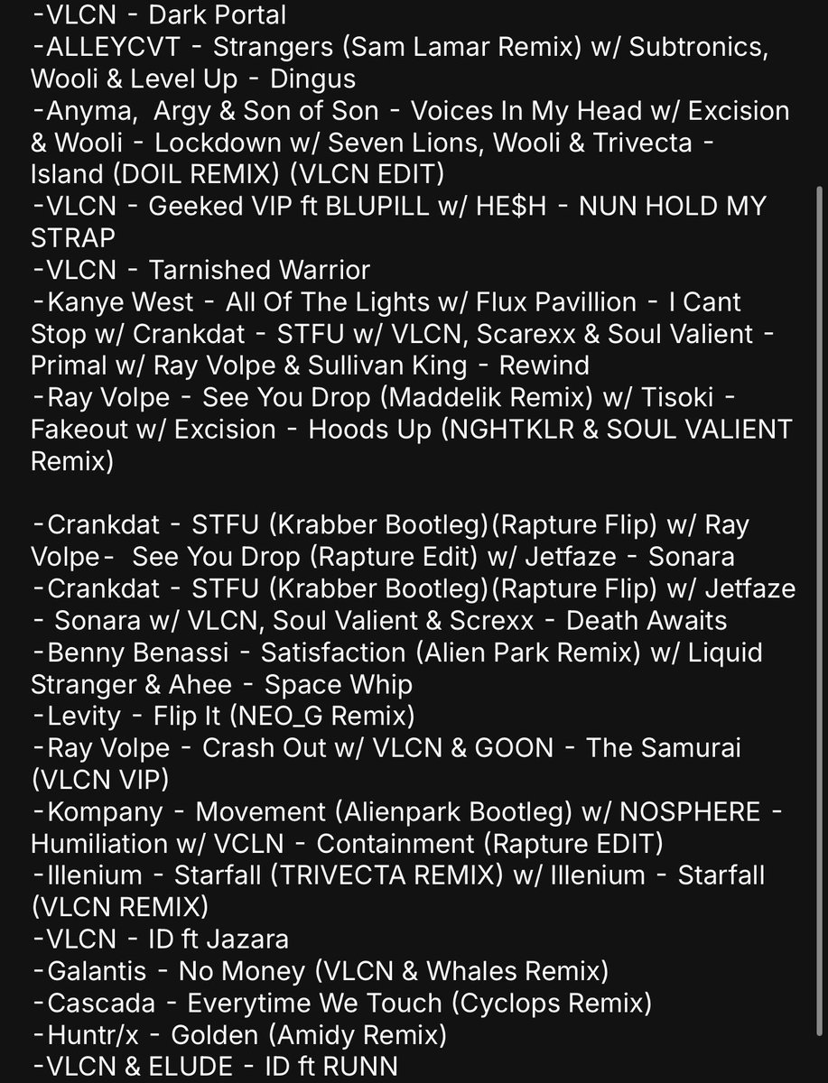 My dog is flying bc I just posted the full track list to my LL set 👀👀