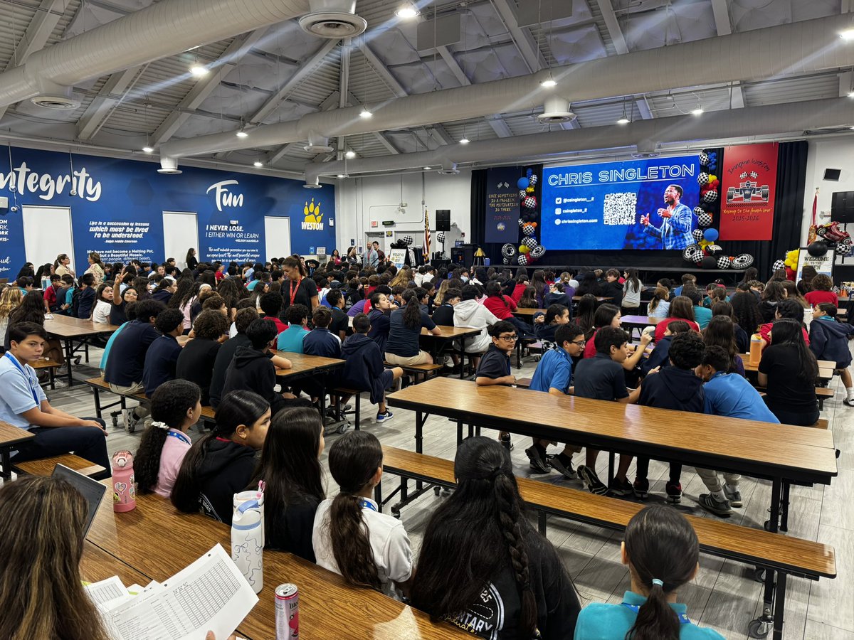 csingleton__2's tweet image. Almost go time with @ImagineWeston here in Florida.
-
Great school leaders and great parents are a recipe for tremendous student success 🙏🏿
chrissingleton.com
-
#CantLetMomsDown