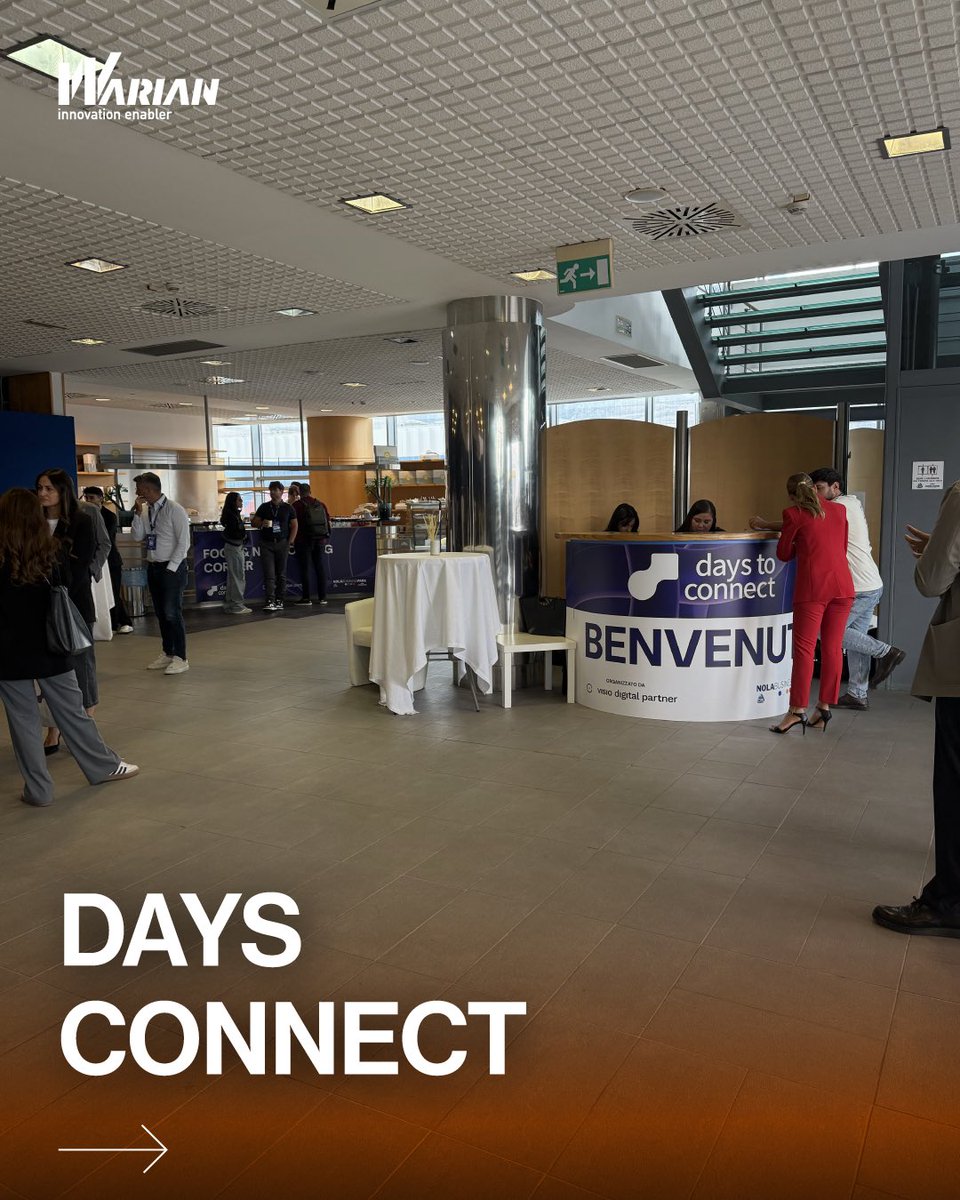 _warian's tweet photo. Warian ha preso parte a Days to Connect 2025, l’evento B2B dedicato alla digital economy. https://t.co/g3DYrI5CAn