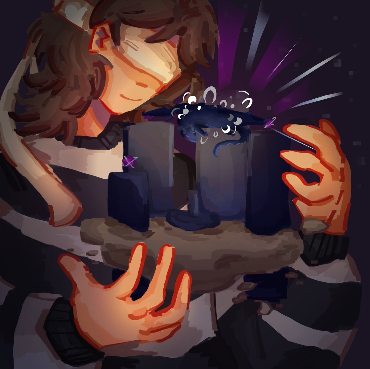 #mcsrtober25 day 1 - descend :b