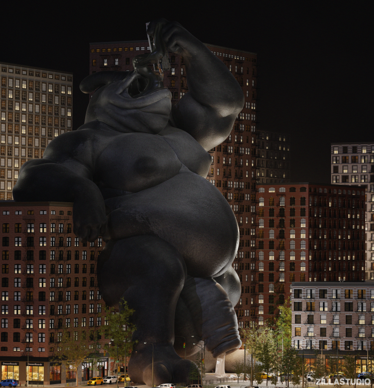 A bus is just a snack. A city is just a playground. Watch me. You can’t look away.