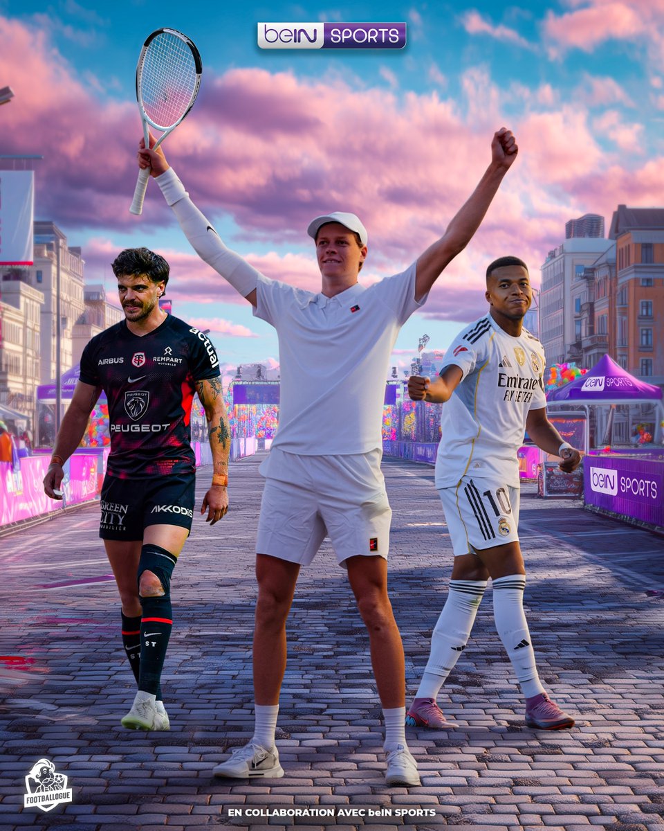 Footballogue's tweet photo. Pour vous, qui 𝗳𝗶𝗻𝗶𝘁 𝗹𝗲 𝗺𝗶𝗲𝘂𝘅 𝗰𝗹𝗮𝘀𝘀𝗲́ 𝗮̀ 𝘂𝗻 𝗺𝗮𝗿𝗮𝘁𝗵𝗼𝗻 entre...

🇫🇷⚽ 𝗞𝗬𝗟𝗜𝗔𝗡 𝗠𝗕𝗔𝗣𝗣𝗘́ 

🇫🇷🏉 𝗥𝗢𝗠𝗔𝗜𝗡 𝗡𝗧𝗔𝗠𝗔𝗖𝗞 

🇮🇹🎾 𝗝𝗔𝗡𝗡𝗜𝗞 𝗦𝗜𝗡𝗡𝗘𝗥 

Trois athlètes, trois sports, trois physiques... 👀 https://t.co/SSMa46uzaW
