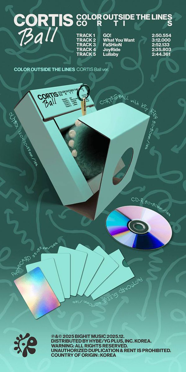 ailavkhb's tweet photo. WTS🇲🇾 SECURED #CORTIS Color Outside The Lines (Cortis Ball Ver.)

Members pcs (RM12 each)
-James ✅
-Juhoon ✅
-Seonghyeon ❌

💰 excl local postage only
📦 Postage WM RM8 / EM RM15
❗️ No backout, rush postage
📩 Dm if interested
#pasarcortis #pasarcortismy #pasarkpopmy https://t.co/sJYOcHWE1N