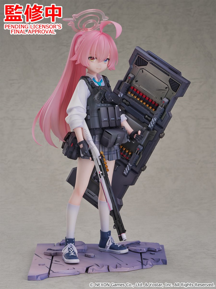 gsc_kahotan's tweet image. 💠　彩色原型初公開　💠
￣￣￣￣￣￣￣￣￣￣￣￣
ホシノ（臨戦）
＿＿＿＿＿＿＿＿＿＿＿＿
＃ブルーアーカイブ #ブルアカ #グッスマ