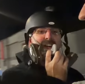 Barthel8CS's tweet photo. This is the ANTIFA thug who was seen on @nickshirleyy's video being LASERED by DHS Marksmen at the Portland ICE Facility.....

#Exposed #PortlandOregon #ICE #ANTIFA https://t.co/9021aFj0XR