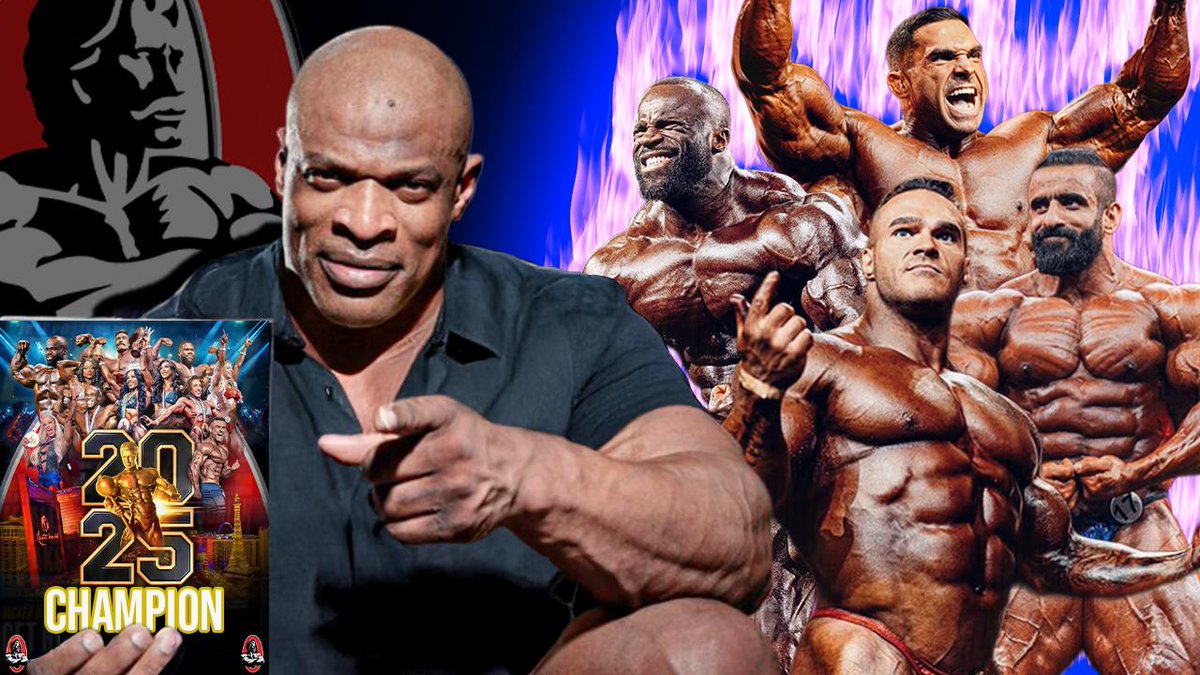 BigRonColeman's tweet photo. 2025 Olympia Prediction Video Drops is LIVE!!
Watch Now: https://t.co/aiaQZ6ietW https://t.co/YevTMgkYHZ