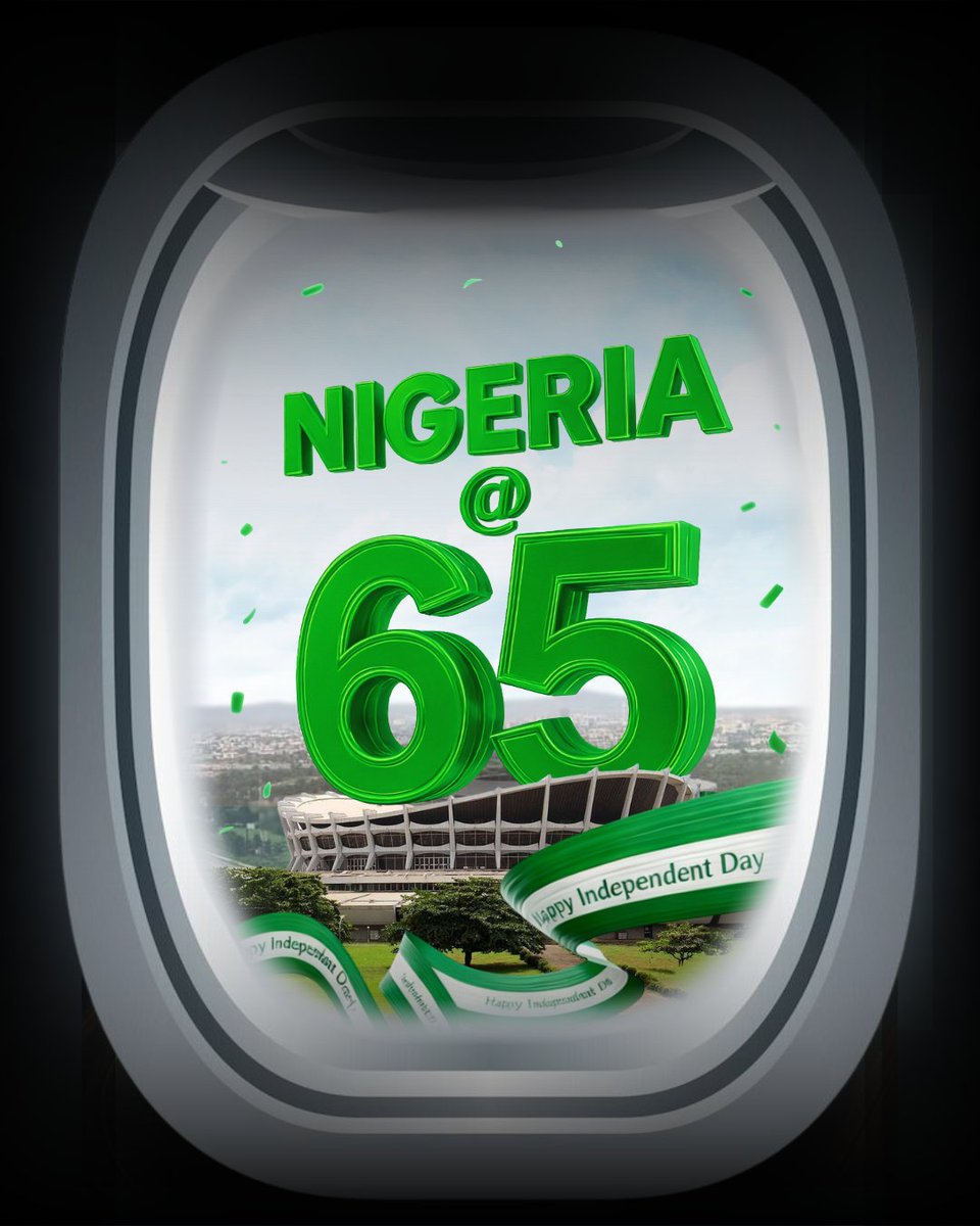 Spectre_Hub's tweet photo. 🇳🇬 Today, we celebrate 65 years of freedom, unity, and resilience.

May our great nation continue to rise in peace, progress, and prosperity.Happy Independence Day, Nigeria! 💚🤍💚
#NigeriaAt65 #HappyIndependenceDay #ProudlyNigerian  #PeaceAndProgress #StrongerTogetherWould https://t.co/sZkOuaqWtn