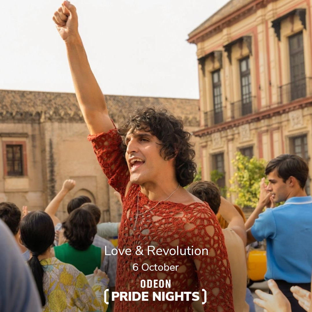 🌈 Ready to kick off Pride Nights? 🌈

Join us on October 6th for the first ODEON Pride Nights screening: Love &amp; Revolution! A powerful story about self-expression, chosen family, and finding your voice in a time of resistance. 🎬✨

Book your tickets now 🎫