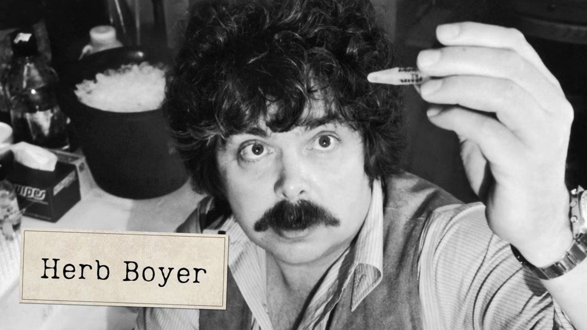 TJlexicon's tweet photo. Biotechnologist Herb Boyer looks like hairy doppelgänger of @damintoell https://t.co/ljHGs1ZyRg