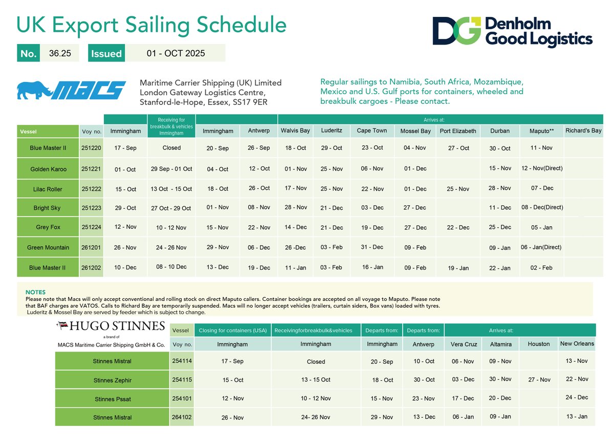 Denholm Good Logistics tweet media