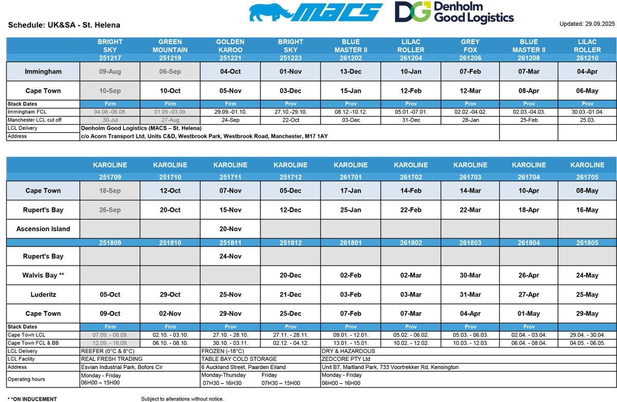 Denholm Good Logistics tweet media