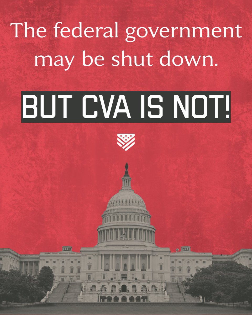 ConcernedVets's tweet image. .@SenateDems may have abandoned their duties. 🏃‍
 
But, CVA will be damned if we abandon ours!
 
Forty-five senators failed America. They shut down our government. We’re ensuring they feel the pressure—until they do what’s right and reopen it.