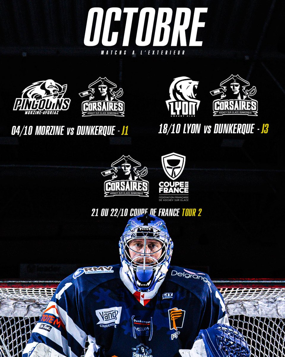 Les Corsaires de Dunkerque tweet media