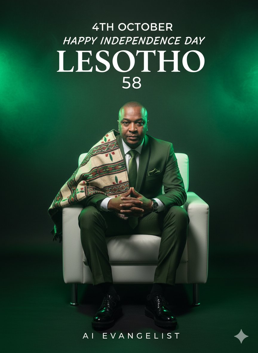 mrscumba's tweet image. Happy 59th Independence Day to Lesotho. AI argued its the 58th. I sided with AI