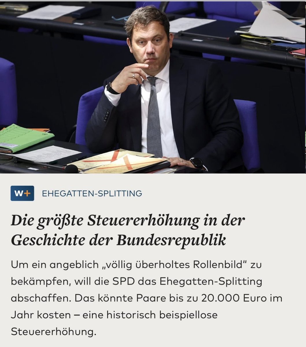 Sie nehmen den Wähler das Geld weg - für ihren Krieg, ihre Massenmigration und ihre Ideologie. Wenn wir ‚Nein‘ sagen, heißt es, wir verletzten die Menschenwürde. Wann merken die Wähler es endlich?