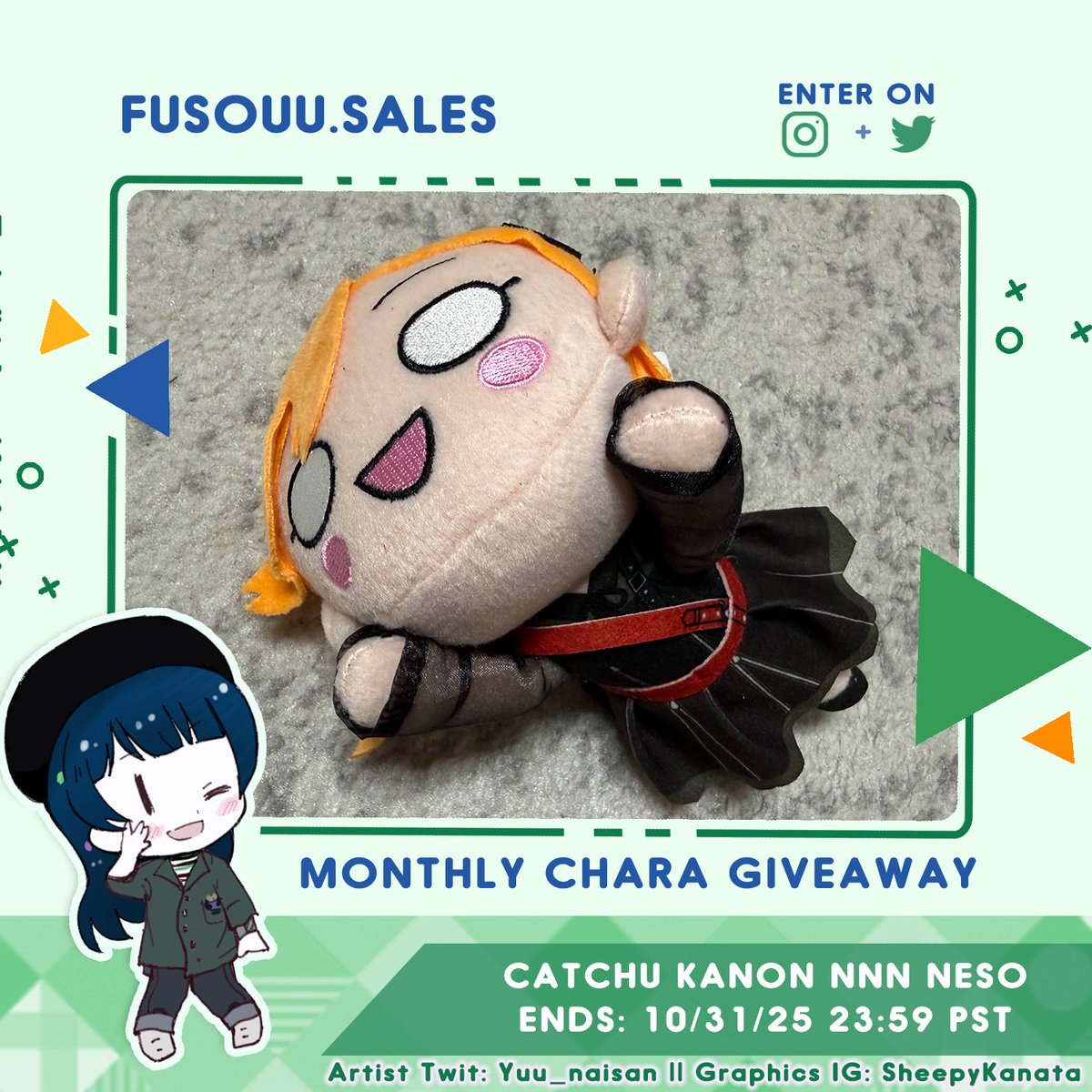 fusouusales's tweet image. 🌟Monthly Giveaway🌟 
⭐Follow @fusouusales &amp;amp; @fusouu
⭐Retweet (No QRT)
⭐️Tag a friend for +1 entry
⭐International
⭐Additional entries on Instagram!