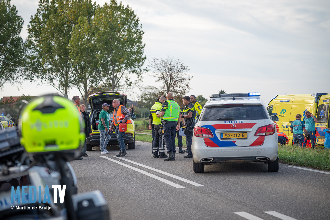 Fietser omgekomen bij aanrijding met bestelbus in Simonshaven