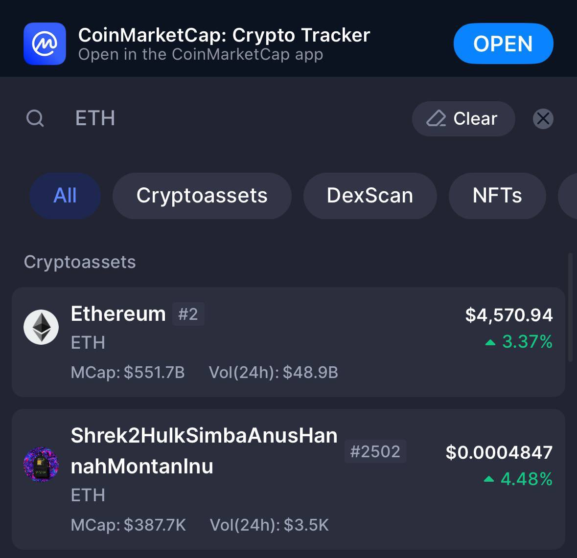 shilltoshi's tweet photo. @ChadCaff Bias on $ETH is at a ATH 

#rETHtards know $ETH pumps $ETH 

OG backpack lore, and the only other verified cmc ticker… 

@S2HSAHMIreturns is a absolute gem https://t.co/Y6eFhgjtrV