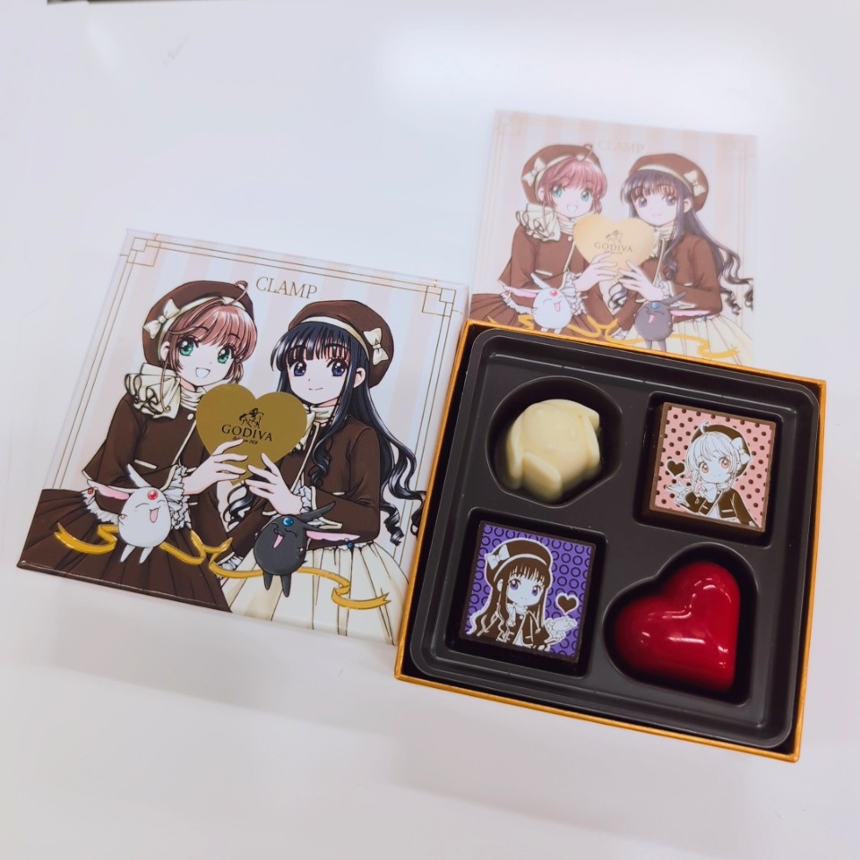 ゴディバ×CLAMP初コラボ限定チョコ、発売初日即完売