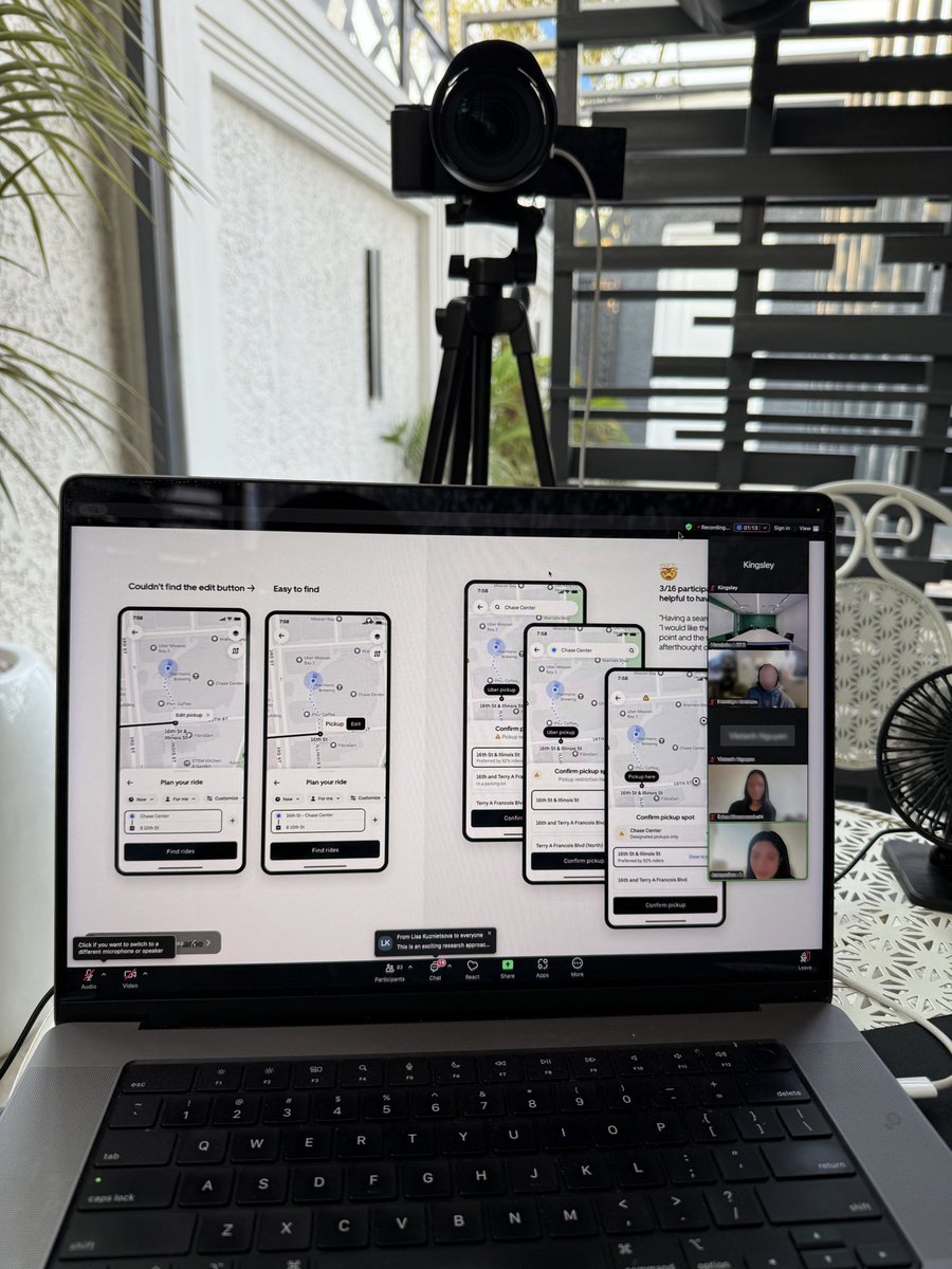 desgnwitkinsley's tweet image. 2022: Applied to Uber as a UX designer, but never heard back from them. 
2024: This was me speaking to Uber team in California after I honoured their invitation to come speak about functional design.
The twist? I once avoided the skill that made it happen… Prototyping.
Someone…