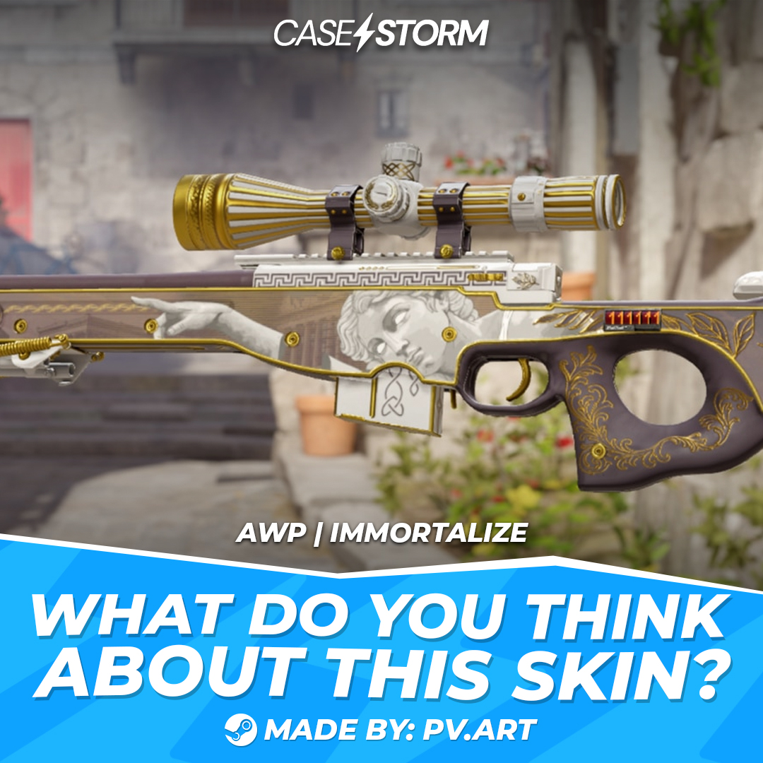CasestormPRO's tweet image. The new incredible AWP 😍
Write in the comments how you like this skin 😋

#CaseStorm #CS2 #CS2Cases #cs2skins #counterstrike #csgoskins #csgocases #gaming #cs2community #esports #steamworkshop #workshop