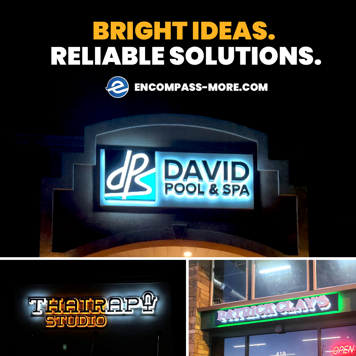 Encompass_More's tweet image. LED modules, strips, and power supplies deliver consistent brightness, efficiency, and long life—making your signs shine day and night.

✨ Trusted brands. Professional results.
🛒 encompass-more.com

#LEDSigns #SignLighting #PowerSupplies #IlluminatedSigns #SignTech